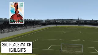 1938 World Cup 3rd Place Match Highlights  Historic Football Simulation [upl. by Kirre]