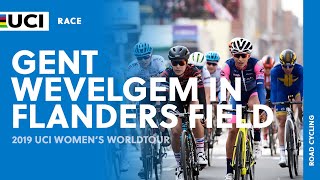 2019 UCI Womens WorldTour – Gent Wevelgem– Highlights [upl. by Nosnehpets967]