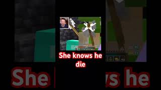 Benx killt Elina in Minecraft Helden She knows“ minecraft helden benx shortvideos video [upl. by Haelam]