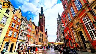 GDANSK1 Europes most fascinating and uniquely beautiful city walking tour experience 4 K [upl. by Abba784]