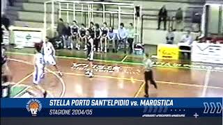 Suolificio Stella Porto SantElpidio Basket vs Marostica Basket  0405 [upl. by Berlin]