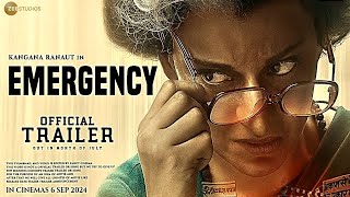 Emergency Movie Trailer  Announcement  Kangana Ranaut  Anupam Kher  Emergency Movie Release Date [upl. by Vogeley]