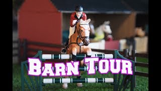 Schleich Barn Tour  March 2019 Silver Star Stables [upl. by Raimundo]