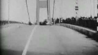 Collapse of the Tacoma Narrows Bridge  old documentary [upl. by Gwennie903]