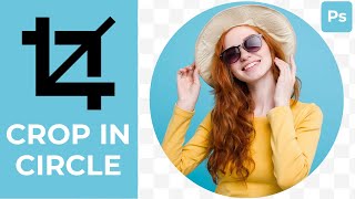 How to crop in circle in photoshop [upl. by Nosneb]