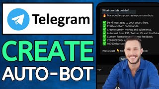 How to Create Telegram Bots Without Coding 2024 Update [upl. by Kirre652]