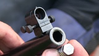 Shooting the 451 Whitworth civil war sniper rifle [upl. by Airotel768]