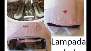 Review Lampada dual uvled per ricostruzione e semipermanente by Crystal Nails  Maddafashion [upl. by Esya]