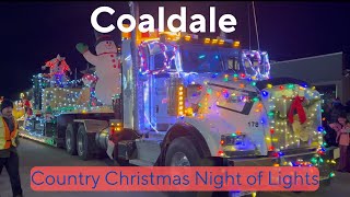 Coaldale Christmas Night of Lights 2023🇨🇦 [upl. by Choong]