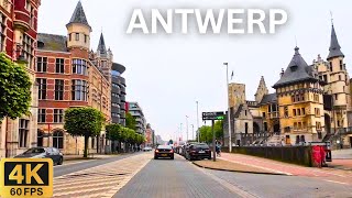 Driving in ANTWERP Belgium 2024 🇧🇪  Scenic City Tour in 4K 🚗 [upl. by Seuqcaj]