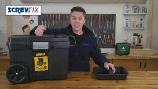 DEWALT DWST173598 CONTRACTOR TOOL CHEST  Screwfix [upl. by Richer]