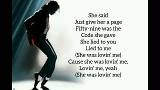 Michael Jackson  Chicago Lyrics [upl. by Way]