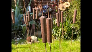 Bulrush Sculptures [upl. by Nageam]