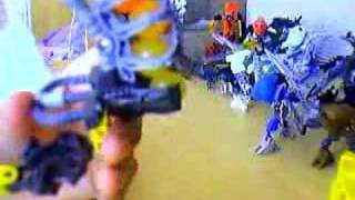 French Lego Review Bionicle Toa Inika Hewkii [upl. by Davidoff884]