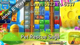 Pet Rescue Saga Level 5323 To 5337 [upl. by Minne]