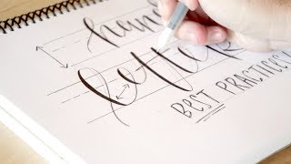 Improve Your Hand Lettering [upl. by Naarah164]