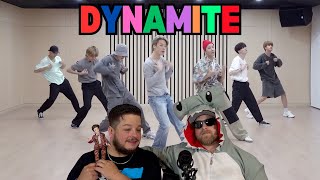 BTS 방탄소년단 Dynamite Dance Practice REACTION [upl. by Westmoreland]