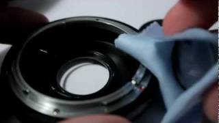 Enable Macro on FD Lenses using EOS adapter ring Tutorial Canon [upl. by Aikel981]