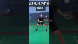 How to defend in badminton [upl. by Sokil766]