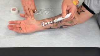 How to apply EMLA numbing cream for laser tattoo removal [upl. by Louanne]