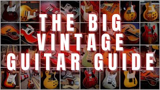 The Definitive Guide to Buying a VINTAGE GUITAR  ATB TV [upl. by Dobrinsky]