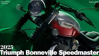 2025 Triumph Bonneville Speedmaster  Classic Style Meets Modern Performance [upl. by Rednave704]