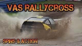 VAS Rallycross Arendonk 2532023 Spins amp Action [upl. by Enobe]