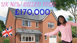 Full House Tour of a 3 bedroom New Build in UK  Furnished House Tour UK [upl. by Scever704]