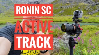 DJI Ronin SC Active Track Setup and Use to Film Better Videos [upl. by Thurman]