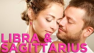 Are Libra amp Sagittarius Compatible  Zodiac Love Guide [upl. by Eyahsal]