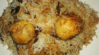 Egg Biryani recipe  अंडा बिरयानी बनाने की विधि  Egg Biryani Restaurant style [upl. by Farmelo]