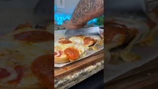 FRENCH BREAD PIZZA IS THE PIZZA FOR YOU AND ME 🤩 asmrcooking youtubefood pizza frenchbread [upl. by Naivart]