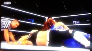 Natalya vs Tamina Superstars [upl. by Fachanan]