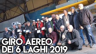 Giro Aereo dei 6 Laghi 2019  AEC Como [upl. by Anawahs]