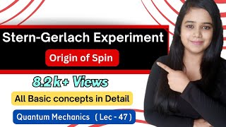 STERNGERLACH EXPERIMENT QUANTUM MECHANICSSPIN ANGULAR MOMENTUMHINDI [upl. by Ahsitruc]