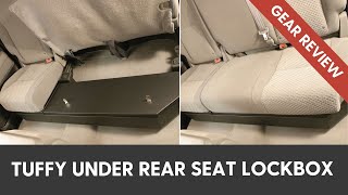 Tuffy Under Rear Seat Lockbox [upl. by Zaneski]