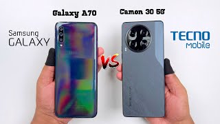 Samsung Galaxy A70 vs Tecno Camon 30 5G Speed Test [upl. by Rodmun]