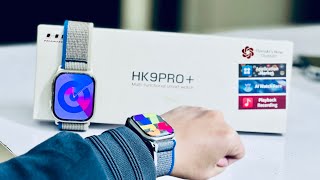 Hk9 Pro Plus  SmartWatch  Unboxing And Review 2024 [upl. by Marielle]