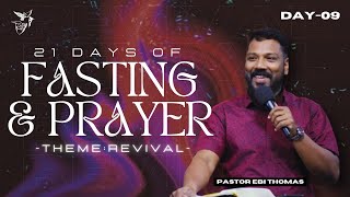 21 Days of Fasting amp Prayer  Day9  1st Session   01102024  EFPH Church [upl. by Raul]