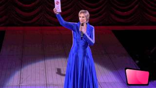 Sue Sylvester Introduction At Glee The 3D Concert Experience HD [upl. by Enyrhtak396]