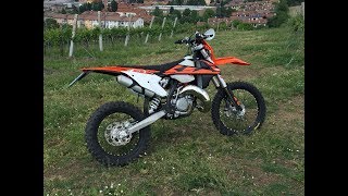 NUOVA MOTO KTM 125 XCW 2018 [upl. by Helaine]