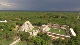 Zona Arqueologica Uxmal Mexico  Drone [upl. by Ainecey863]