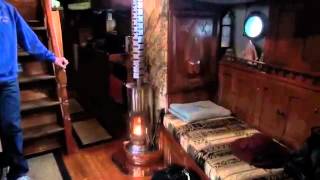 Kimberly GASIFIER RV and Marine Wood Stove on board a beautiful 51 foot Formosa sailboat Part 2 [upl. by Verity442]