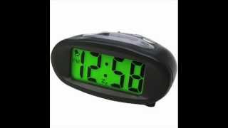 Acctim Eclipse Solar Dual Power Alarm Clock Black [upl. by Seppala]