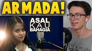 Asal Kau Bahagia  Armada Cover by Hanin Dhiya Reaction [upl. by Tamer496]