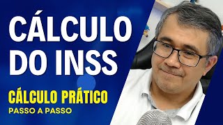 CÁLCULO DO INSS  NOVA TABELA Atualizada Método Fácil e Prático [upl. by Satterfield]