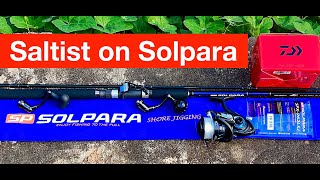 New Daiwa Saltist on Solpara LSJ Jigging Rod [upl. by Leodora]