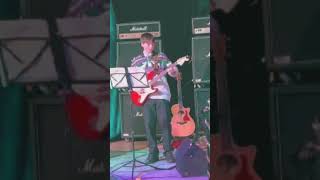 Seven nation army solo improv on my fender Stratocaster guitar rock popular foryou fypeveryone [upl. by Hermione987]