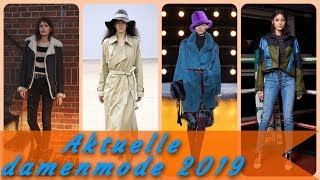 Aktuelle damenmode 2019 [upl. by Enaywd494]