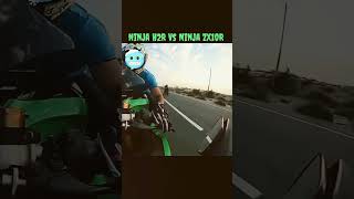 Nanja h2r 🆚 zx10r race [upl. by Walter]